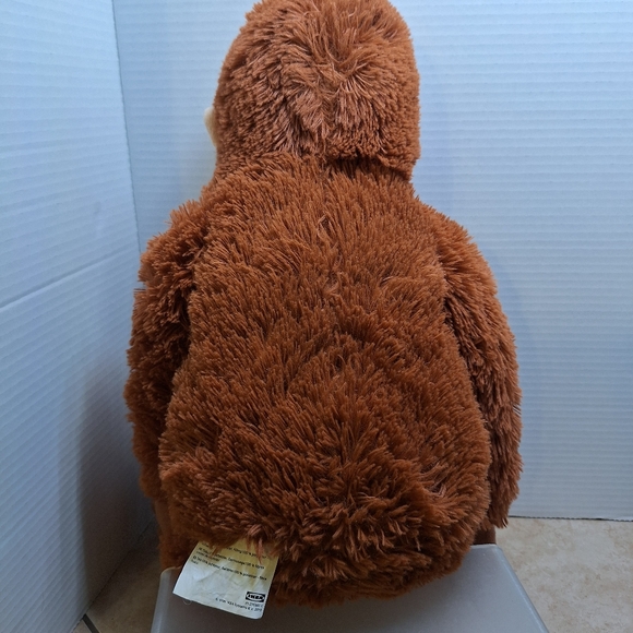 Ikea DJUNGELSKOG Orangutan Brown Orange Ape Monkey 24” Stuffed Animal Plush - Picture 4 of 8